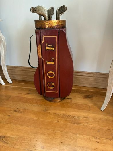 Golf Themed Storage Unit.