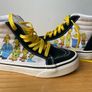 VANS Kids Sk8-Hi x The Simpsons Simpsons Family 1987-2020 UK Size 1.5 Image 2