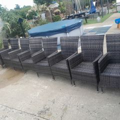 rattan chairs