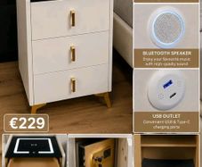 Modern Smart Bedside Locker Deal