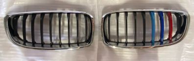 BMW 4 Series F36 Original Grill c/w clip on M performance colours