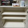 IKEA LIATORP Bookcase / Storage Unit with Doors (Off-White) Image 3