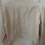 Short cream cordruoy jacket Image 3