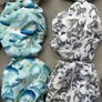 LittleLamb Size 2 Pocket Cloth Nappies and 20 bamboo inserts Image 8