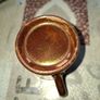 Antique 19th-Century English Copper Luster Child's Mug Postage Available or Collection Image 3