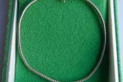 Vintage Sterling Silver 925 Snake Chain Bracelet length 7" - 2,3g