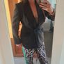 Vintage fine wool blazer Image 3