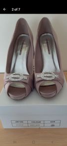 Dusty Pink High Heel Shoes Size 7