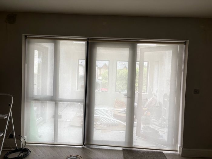 Sheer Privacy Blinds x 2