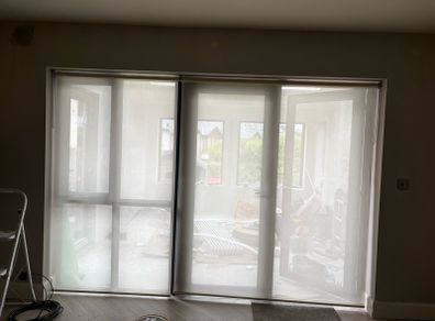 Sheer Privacy Blinds x 2
