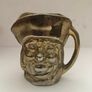 Vintage Set Of 3 Miniature Brass Toby Jugs Mugs Image 3