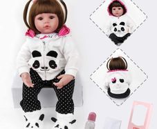 Reborn Dolls 19 inch/47 cm That Looks Real Newborn Soft Silicone Vinyl Reborn Girl Toddler Lifelike Realistic Newborn Gift Girl Boy Toys (FREE POSTAGE)