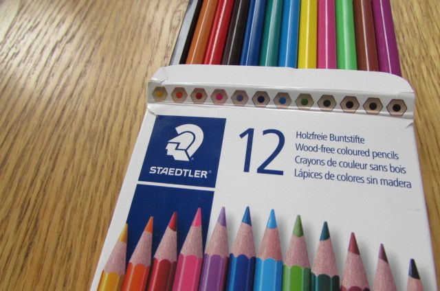 STAEDTLER Wood-Free Coloured Pencils - Box of 12