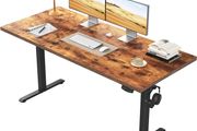 Standing Desk, 120 x 60 cm, Brown