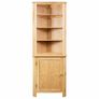 Corner Cabinet 59x36x180 cm Solid Oak Wood Image 7