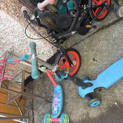 kids bikes and scooters