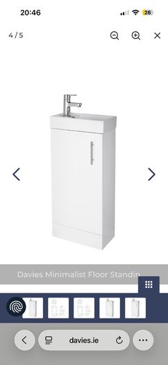 New bathroom unit