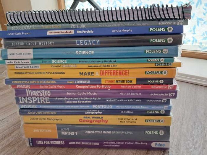 Miscellaneous Junior Cycle Books + edco Exam Papers