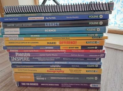 Miscellaneous Junior Cycle Books + edco Exam Papers