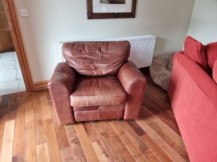 Leather Recliner Chair