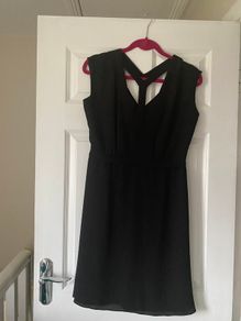 BCBG - fun black party dress