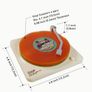Transparent Vinyl Coaster (brand New). Image 2