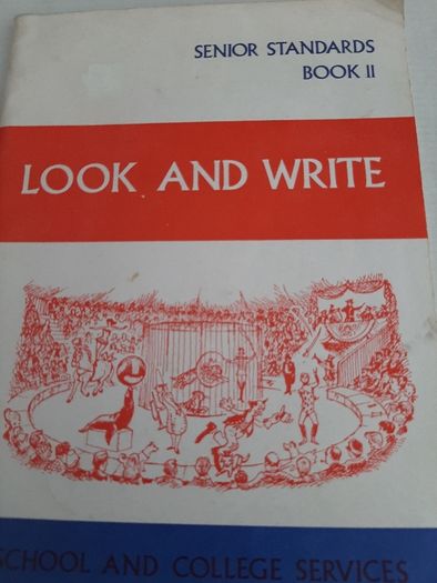 Old school book look and write