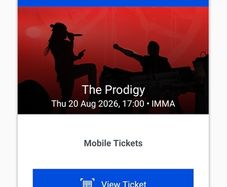 Prodigy and Carl Cox Tickets