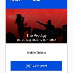 Prodigy and Carl Cox Tickets
