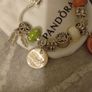 Pandora Bracelet with Old Irish Coins/Silver Plated Image 4
