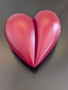Alessi Red Heart Photo Frame & Storage Box Designer Homeware 16cm