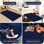 Roll Up Floor Mattress Small Double, 190x120cm, Navy Image 5