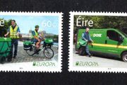 2013 Ireland Europa (Postal Vehicles) Commemorative Stamps Mint Never Hinged (MNH)