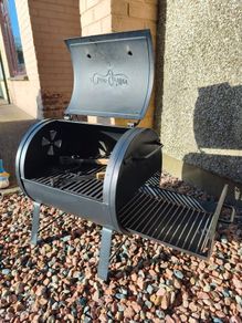portable cast iron charcoal bbq