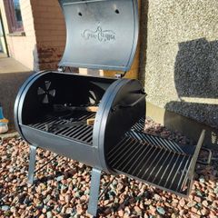portable cast iron charcoal bbq