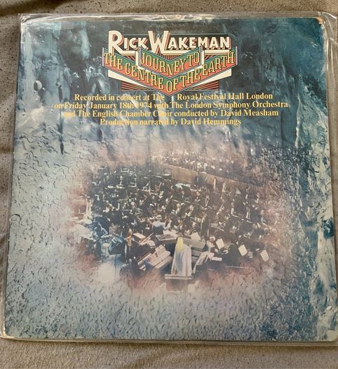 Rick Wakeman Journey to the centre of the Earth lp