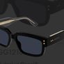 Gucci GG1218S-001 Sunglasses  Original Black Acetate Model Image 8