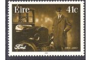 2003 Ireland Centenary of Ford Motor Company Commemorative Stamp Mint Never Hinged (MNH)
