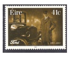 2003 Ireland Centenary of Ford Motor Company Commemorative Stamp Mint Never Hinged (MNH)