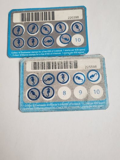 Seahorse Loyalty Cards