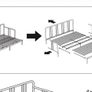 IKEA Fyresdal day bed / sofa bed Image 4