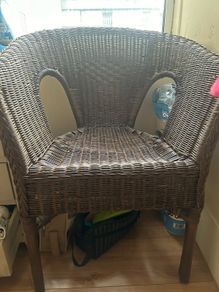 wicker chair