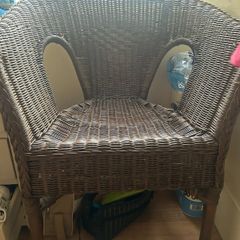 wicker chair