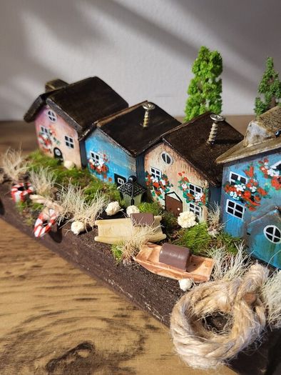 Handcrafted wooden houses!