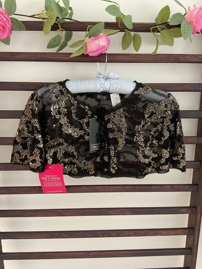 Lace collar vintage inspired shoulder cover size 12 girls on film