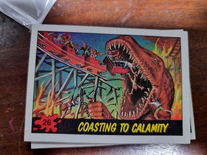 Topps Dinosaur Attack 8 Cards