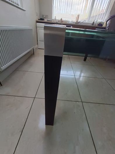 Glass dining table
