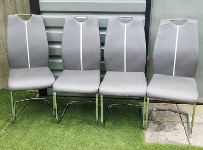 four dining chairs