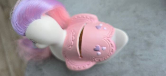 Baby Belle Princess Swan Tonka Keypers same era as MLP G1 not My Little Pony