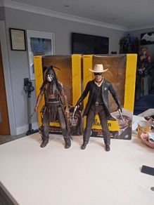 Neca Lone Ranger and Tonto 1/4 scale figure set